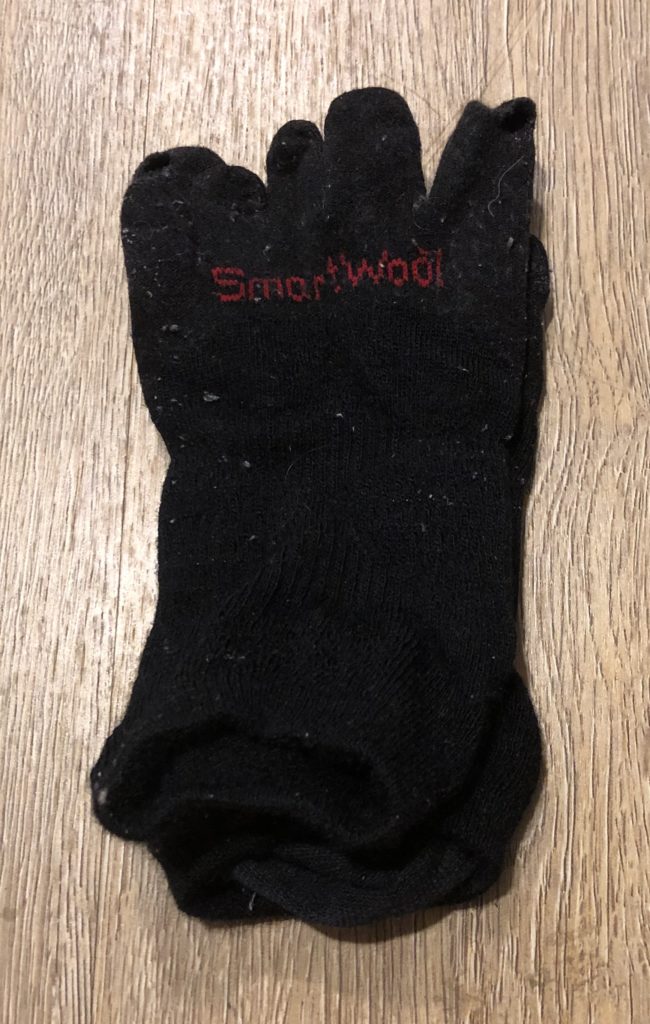 Smartwool Toe Socks.