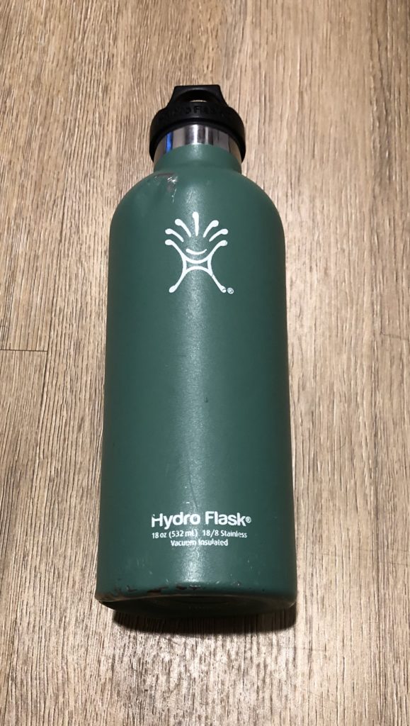 HydroFlask Vaccum Insulated Bottle.