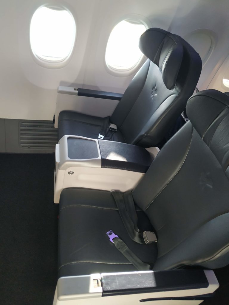 Virgin Australia Boeing 737 Business Class seats.