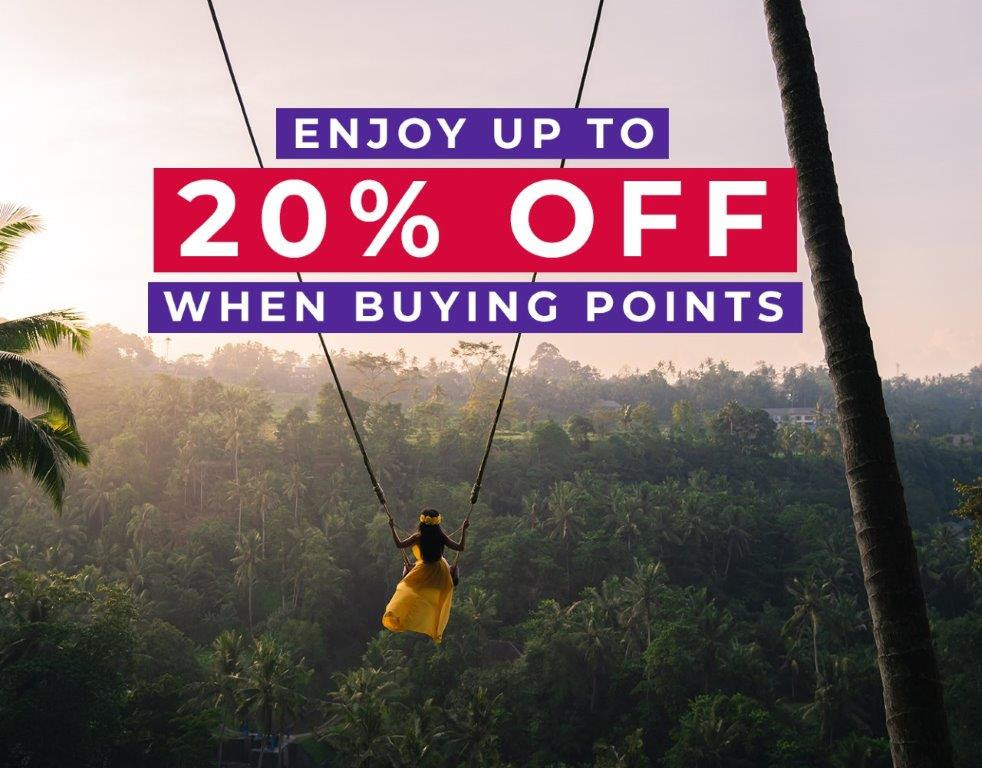 20% bonus for buying Virgin Australia Velocity points.