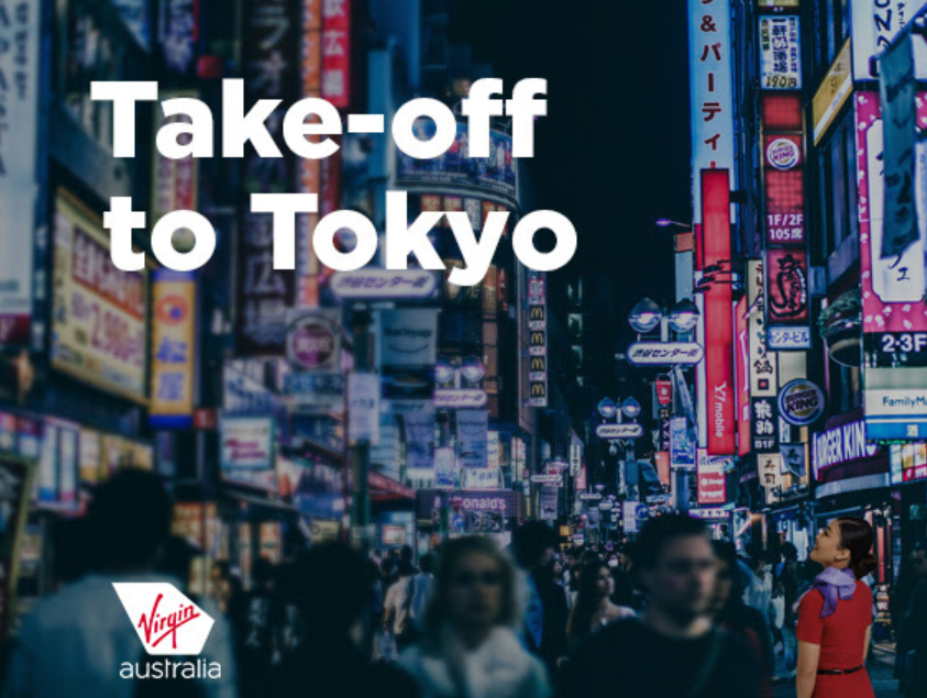 Virgin Australia is flying to Tokyo!